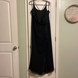 Long Black Formal Dress- Vera Wang